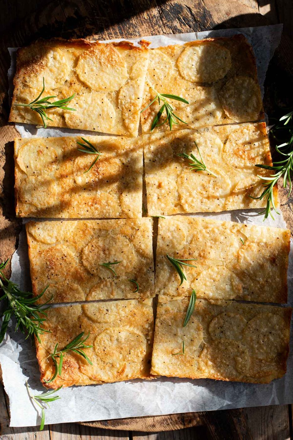Schiacciata di Patate, Crispy Potato Flatbread