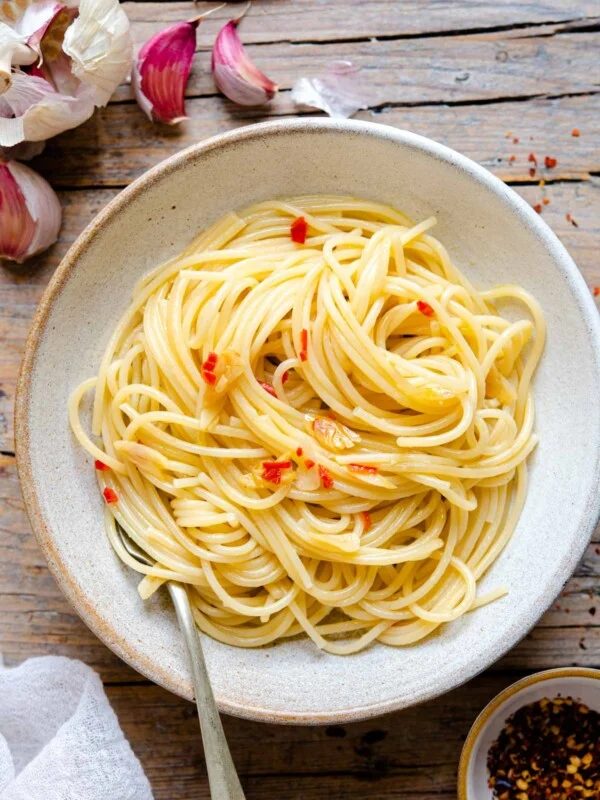 Shrimp Spaghetti, plus 'Nduja and Lemon