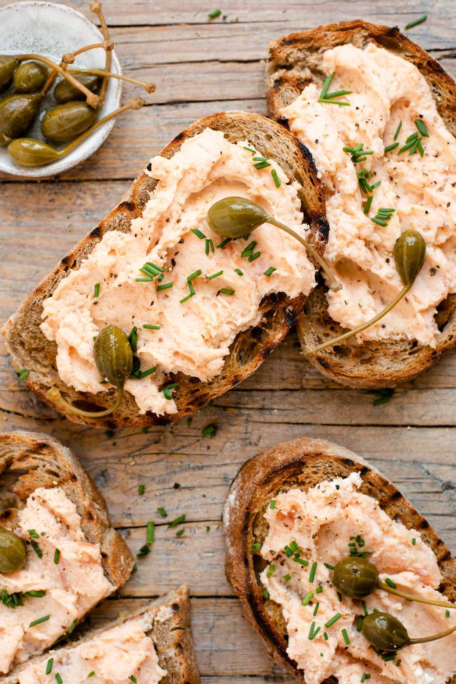 Smoked Salmon Crostini