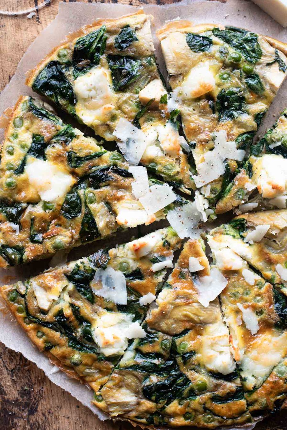 Spinach and Artichoke Frittata