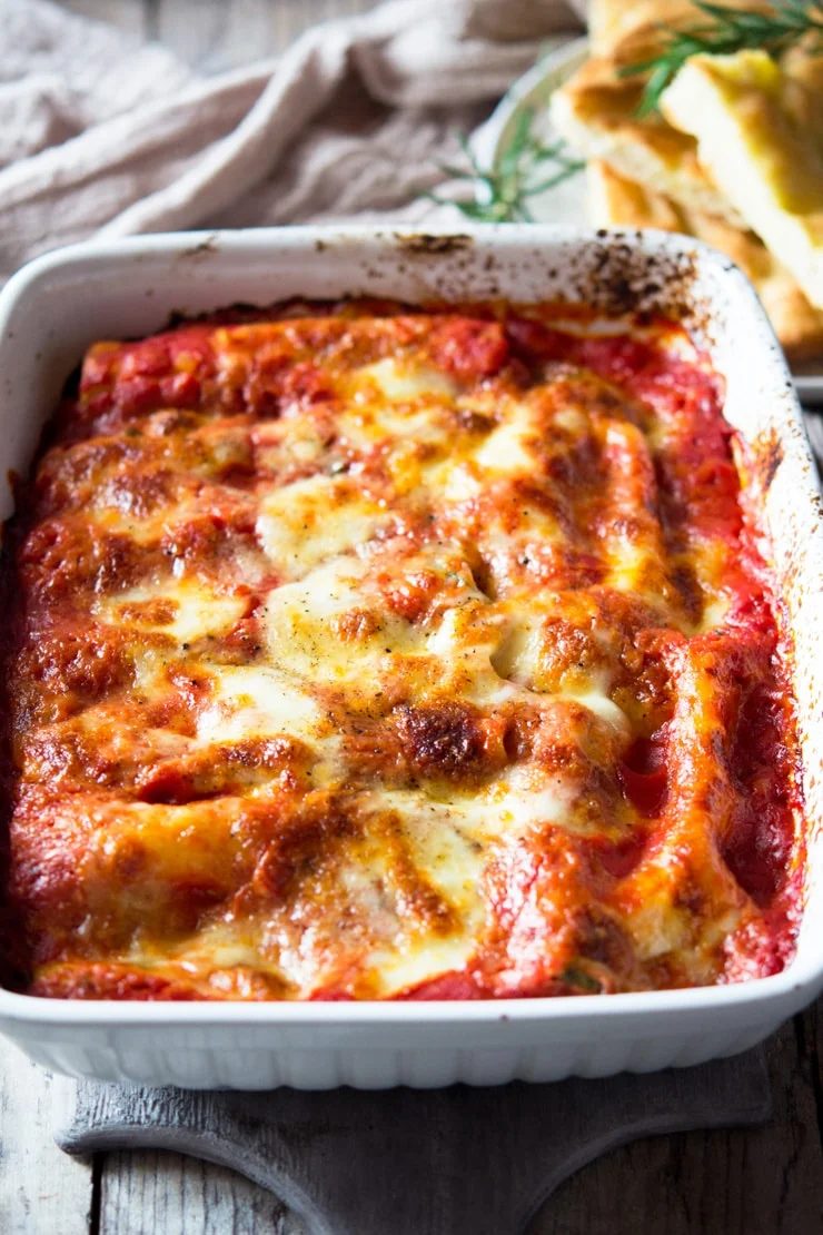 Spinach And Ricotta Cannelloni