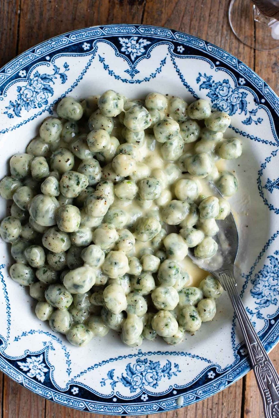 Spinach Chicche, plus Parmigiano Butter Sauce