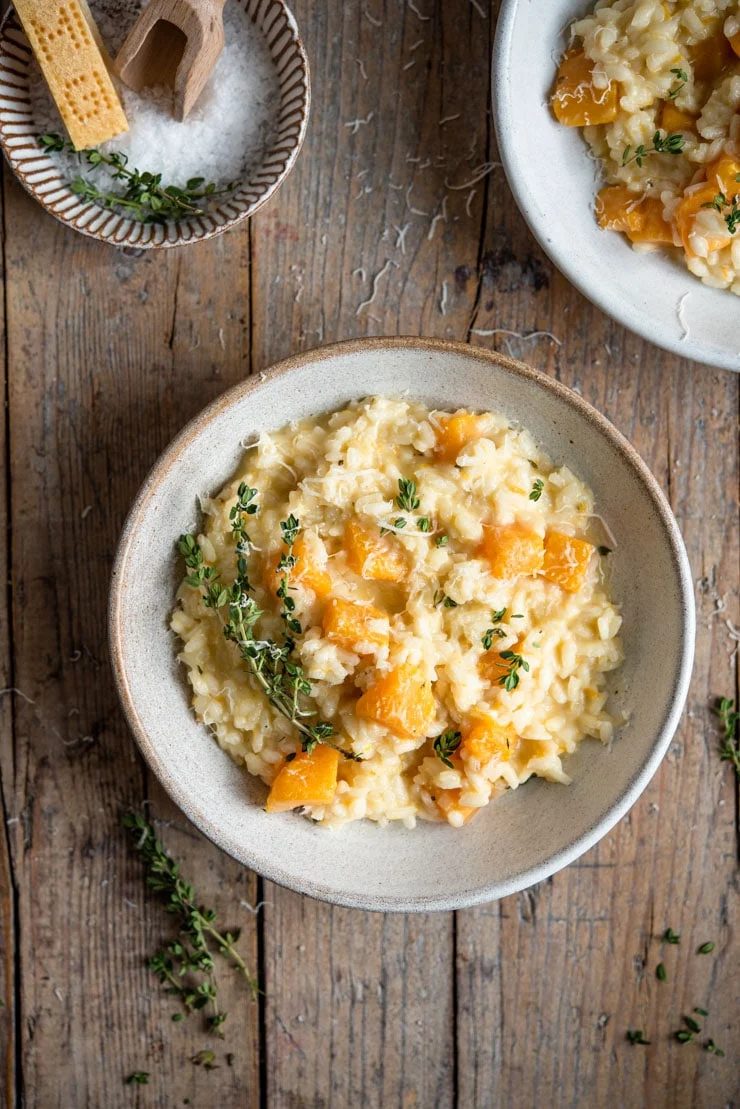 Butternut Squash Risotto, plus Thyme