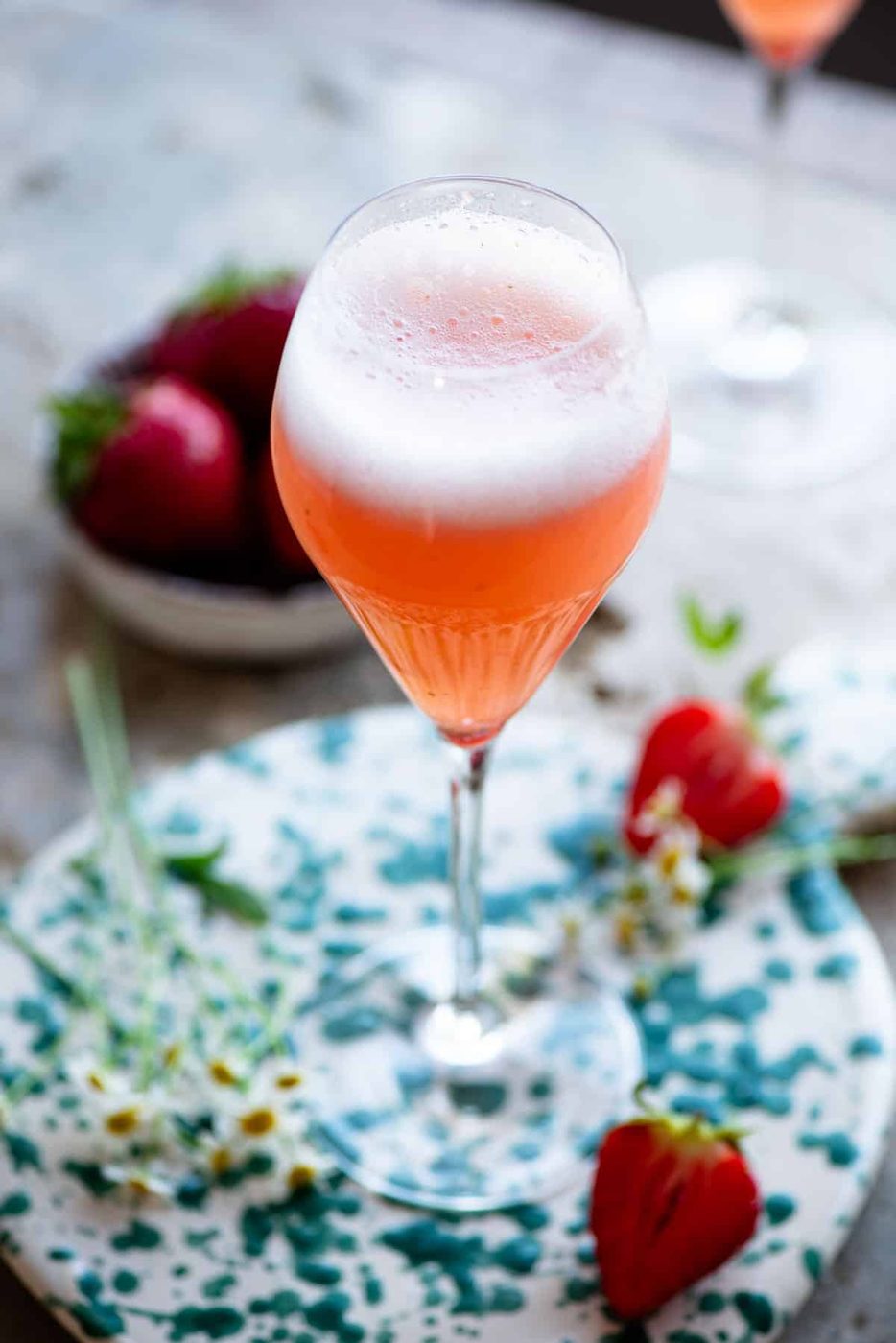 Rossini Cocktail, Strawberry Bellini