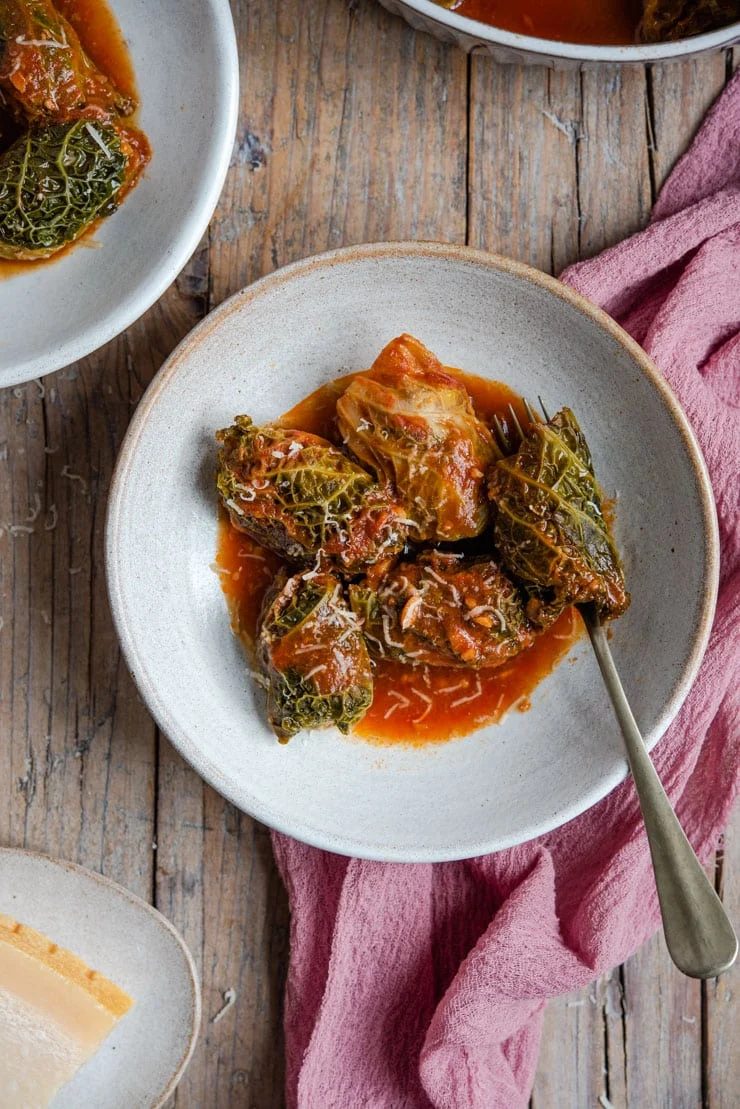 Italian Stuffed Cabbage Rolls