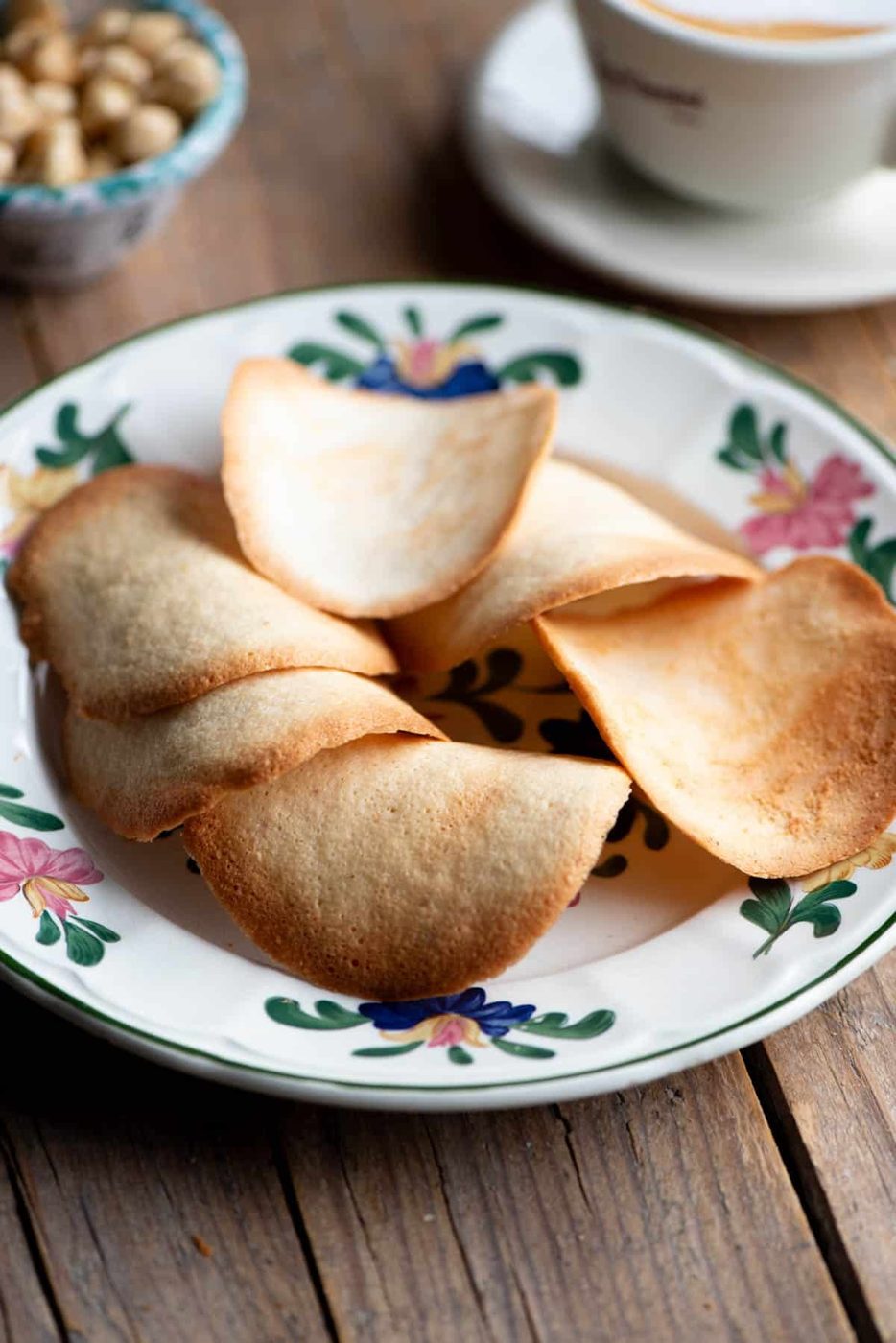 Tegole Valdostane, Hazelnut and Almond Cookies