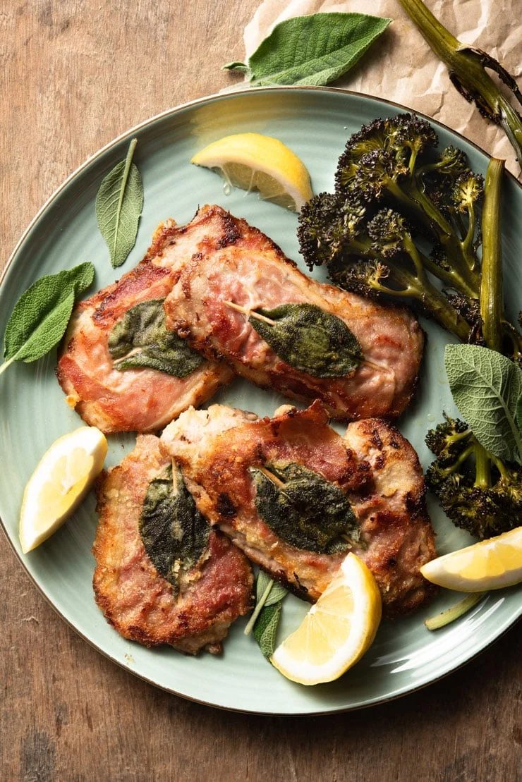Veal Saltimbocca, plus Prosciutto and Sage
