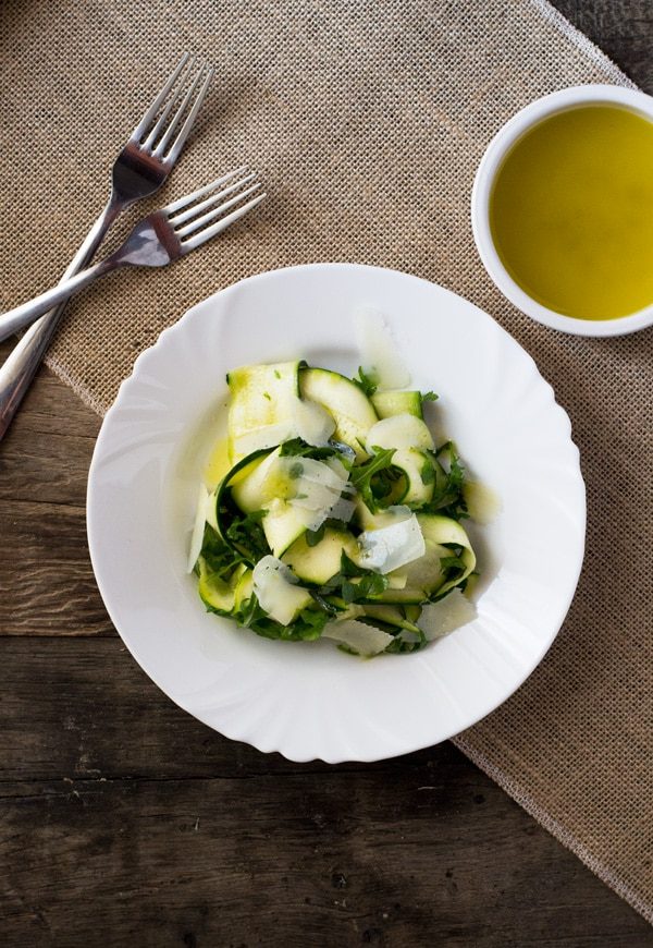 Zucchini Ribbon Salad