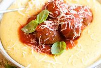 Garden Eggplant Meatballs in Tangy Tomato Sauce