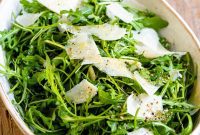 Bright Arugula Salad with Lemon and Parmesan