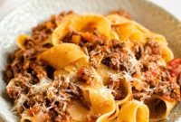 Slow-Simmered Italian Lamb Ragu