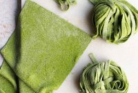 Easy Two-Ingredient Spinach Pasta Dough