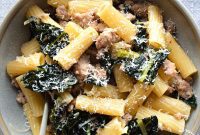 Hearty Sausage and Tuscan Kale Pasta