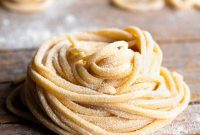 Fresh Tonnarelli: Handcrafted Chitarra Pasta
