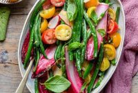 Zesty Green Bean Salad with Garlic-Mustard Kick