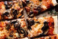 Gourmet Taleggio Mushroom Pizza