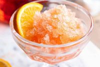 Sunset Aperol Granita