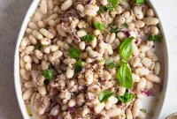 Sunshine Tuna and White Bean Salad