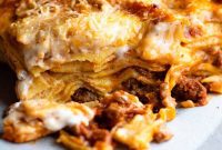 Hearty Lamb Lasagna with Pecorino Romano Béchamel