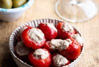 Zesty Tuna Stuffed Cherry Pepper Bites