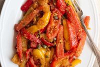 Rustic Peppers and Crispy Breadcrumbs