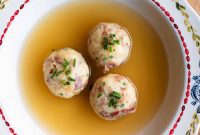 Hearty Bread Dumplings in Savory Broth