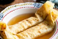 Italian Cheese Crepe Soup