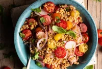 Mediterranean Farro Delight