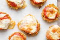 Golden Zucchini Pizza Fritters