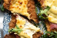 Crispy Veal Scaloppine with Velvety Parmesan Crème