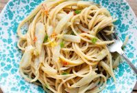Fiery Fennel Pasta with Citrus Zest