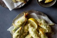 Delicate Ricotta-Filled Zucchini Blossoms