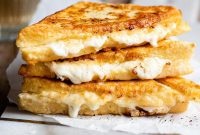 Crispy Golden Mozzarella Sandwiches