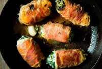 Prosciutto Chicken Involtini with Creamy Spinach Ricotta