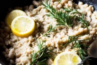 Zesty Rosemary White Bean Mash