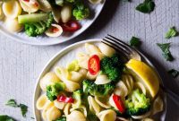 Spicy Garlic Broccoli Parmesan Pasta