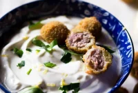 Golden Fried Olives with Savory Sausage Crisp Perfection