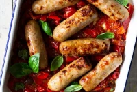 Effortless Italian Sausage Bake