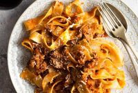 Slow-Simmered Venetian Duck Ragu with Pappardelle