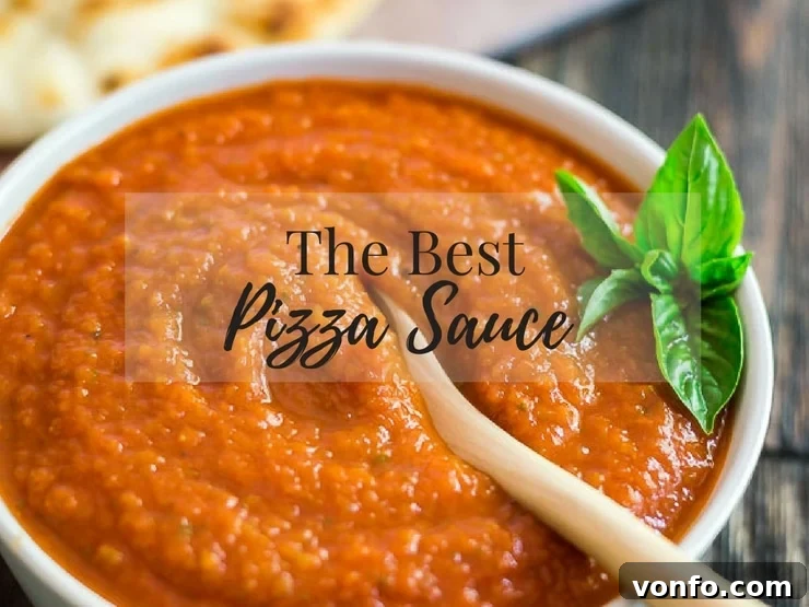 Homemade Pizza Sauce - The Ultimate Guide A close-up of vibrant red pizza sauce simmering in a pot, illustrating its rich texture and appealing color.