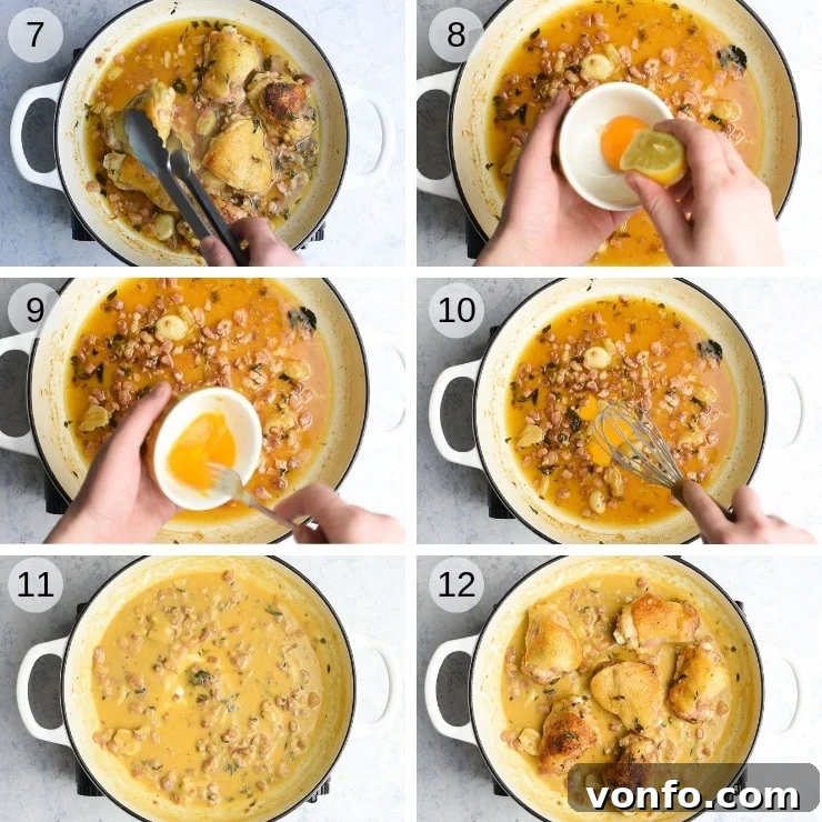 Building the Flavorful Sauce Base Step by step photos for making creamy tuscan chicken without cream