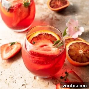 Square image of a classic Campari Spritz cocktail