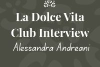 Lazio Interview with Alessandra Andreani
