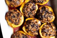 Piedmont-Style Baked Stuffed Peaches (Pesche Ripiene)