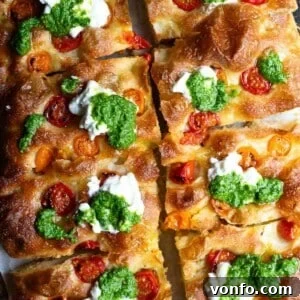 Roasted Tomato Focaccia with Burrata and Basil Pesto 5 img 24888 8